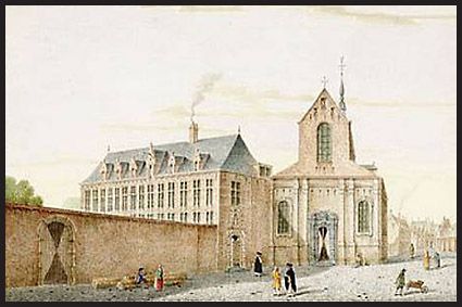 
Het Predikherenklooster heeft een rijke en bewogen geschiedenis. In 1652, een jaar na hun aankomst, kregen de Predikheren toestemming om een klooster en kleine kapel te bouwen op de hoek van de Jodenstraat en voormalige Kerkhofstraat