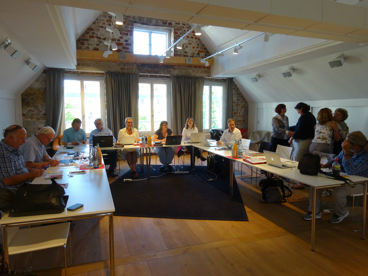 eerste projectmeeting, Lüneburg, 14-16.08.17